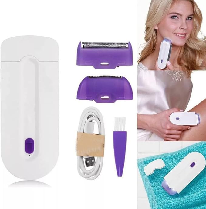 Hair Removal Instant Pain Free Razor Sensor (Purple)
