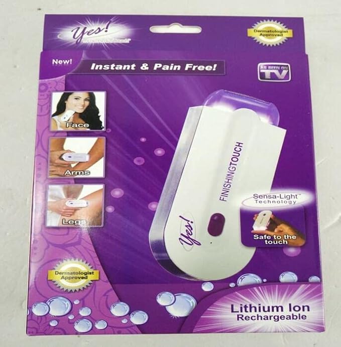 Hair Removal Instant Pain Free Razor Sensor (Purple)