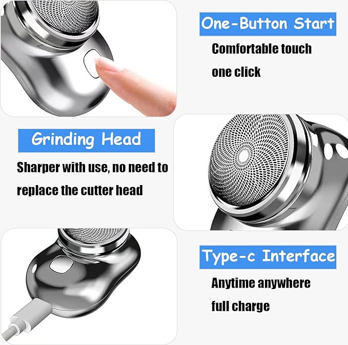 Mini Electric Razor Shavers for Men