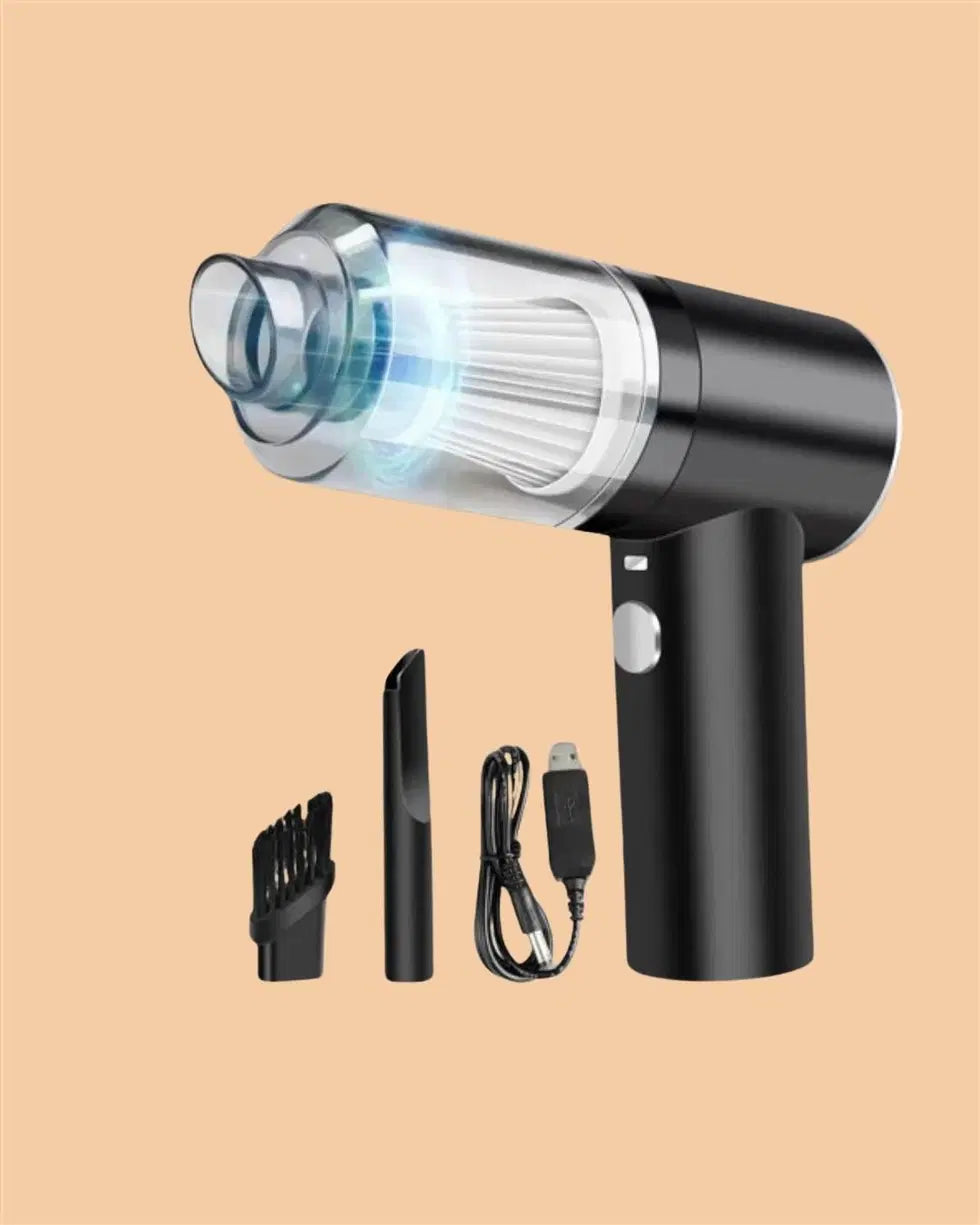 Vacuum Suction Cleaner- Portable Air Duster Wireless- Car Cleaning Tool