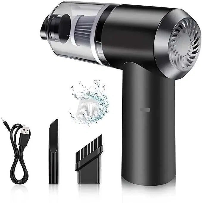 Vacuum Suction Cleaner- Portable Air Duster Wireless- Car Cleaning Tool